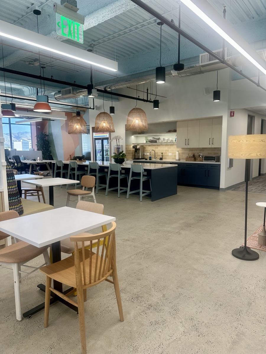 Kitchen and common area